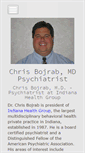 Mobile Screenshot of chrisbojrabmd.com